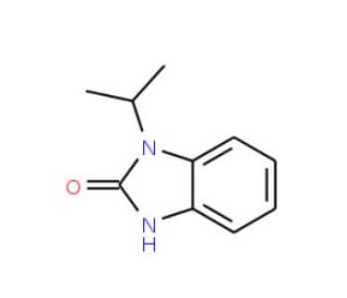 1-Isopropyl-1,3-dihydro-2H-benzimidazol-2-one (CAS 35681-40-4) - chemical structure image