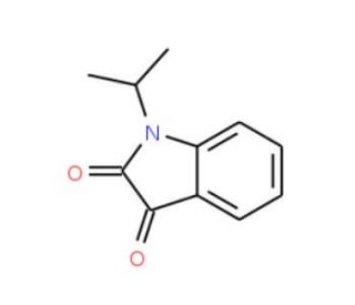 1-Isopropyl-1H-indole-2,3-dione (CAS 10487-31-7) - chemical structure image