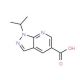 1-isopropyl-1H-pyrazolo[3,4-b]pyridine-5-carboxylic acid - chemical structure image