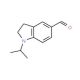 1-Isopropyl-2,3-dihydro-1H-indole-5-carbaldehyde (CAS 876710-70-2) - chemical structure image