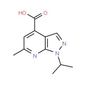 1-Isopropyl-6-methyl-1H-pyrazolo[3,4-b]pyridine-4-carboxylic Acid | CAS ...