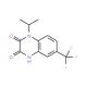 1-Isopropyl-6-(trifluoromethyl)-1H,4H-quinoxaline-2,3-dione - chemical structure image