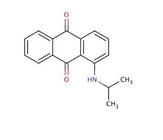 1-(Isopropylamino)anthraquinone - chemical structure image