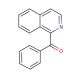1-Isoquinolinyl phenyl ketone (CAS 16576-23-1) - chemical structure image