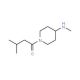 1-Isovaleryl-4-(methylamino)piperidine - chemical structure image