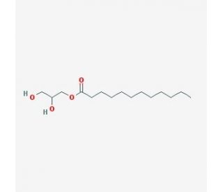 1-Lauroyl-rac-glycerol (CAS 142-18-7) - chemical structure image