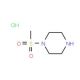 1-Methanesulfonylpiperazine hydrochloride (CAS 55276-43-2) - chemical structure image