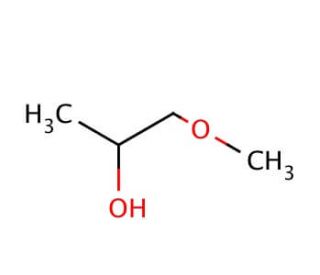 1-Methoxy-2-propanol (CAS 107-98-2) - chemical structure image