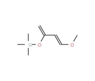 1-Methoxy-3-(trimethylsilyloxy)-1,3-butadiene (CAS 59414-23-2) - chemical structure image