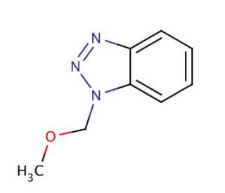 1-(Methoxymethyl)-1H-benzotriazole (CAS 71878-80-3) - chemical structure image