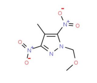1-(Methoxymethyl)-4-methyl-3,5-dinitro-1H-pyrazole - chemical structure image