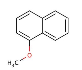 1-Methoxynaphthalene (CAS 2216-69-5) - chemical structure image