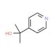 1-Methyl-1-(4-pyridyl)ethanol (CAS 15031-78-4) - chemical structure image