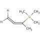 1-Methyl-1-(trimethylsilyl)allene (CAS 74542-82-8) - chemical structure image