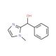 (1-methyl-1H-imidazol-2-yl)(phenyl)methanol (CAS 30517-60-3) - chemical structure image