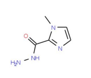 1-methyl-1H-imidazole-2-carbohydrazide - chemical structure image