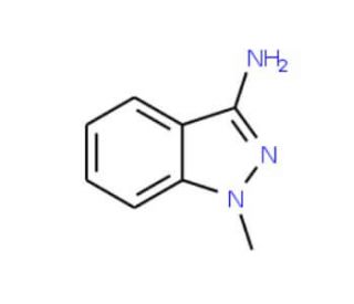 1-Methyl-1H-indazol-3-amine (CAS 60301-20-4) - chemical structure image