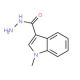1-methyl-1H-indole-3-carbohydrazide (CAS 56559-62-7) - chemical structure image
