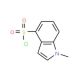1-Methyl-1H-indole-4-sulphonyl chloride (CAS 876316-36-8) - chemical structure image