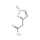 (1-Methyl-1H-pyrazol-3-yl)acetic acid - chemical structure image