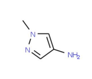 1-methyl-1H-pyrazol-4-amine (CAS 69843-13-6) - chemical structure image