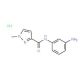 1-Methyl-1H-pyrazole-3-carboxylic acid (3-amino-phenyl)-amide hydrochloride - chemical structure image