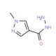 1-Methyl-1H-pyrazole-4-carboxylic acid hydrazide - chemical structure image