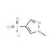 1-Methyl-1H-pyrazole-4-sulfonyl chloride (CAS 288148-34-5) - chemical structure image