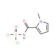 (1-methyl-1H-pyrrol-2-yl)carbonylphosphoramidic dichloride - chemical structure image