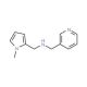 (1-Methyl-1H-pyrrol-2-ylmethyl)-pyridin-3-ylmethyl-amine - chemical structure image