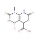 1-Methyl-2,4,7-trioxo-1,2,3,4,5,6,7,8-octahydro-pyrido[2,3-d]pyrimidine-5-carboxylic acid - chemical structure image