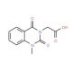 (1-Methyl-2,4-dioxo-1,4-dihydro-2H-quinazolin-3-yl)-acetic acid - chemical structure image