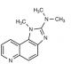 1-Methyl-2-dimethylamino-imidazo[4,5-F]quinoline (CAS 102408-29-7) - chemical structure image