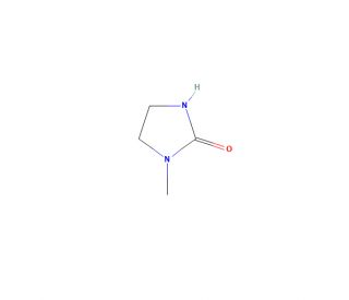 1-Methyl-2-imidazolidinone (CAS 694-32-6) - chemical structure image