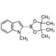 1-Methyl-2-indoleboronic acid pinacol ester (CAS 596819-10-2) - chemical structure image