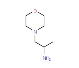 1-methyl-2-morpholin-4-ylethylamine (CAS 50998-05-5) - chemical structure image