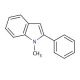 1-Methyl-2-phenylindole (CAS 3558-24-5) - chemical structure image