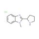 1-Methyl-2-pyrrolidin-2-yl-1H-benzoimidazole hydrochloride - chemical structure image