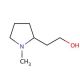 1-Methyl-2-pyrrolidine ethanol (CAS 67004-64-2) - chemical structure image