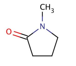 1-Methyl-2-pyrrolidinone (CAS 872-50-4) - chemical structure image