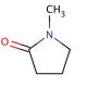 1-Methyl-2-pyrrolidinone (CAS 872-50-4) - chemical structure image