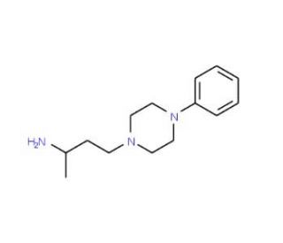1-methyl-3-(4-phenylpiperazin-1-yl)propylamine - chemical structure image