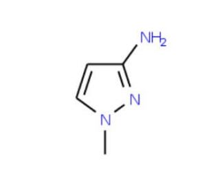1-Methyl-3-aminopyrazole (CAS 1904-31-0) - chemical structure image