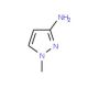 1-Methyl-3-aminopyrazole (CAS 1904-31-0) - chemical structure image