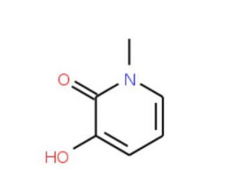 1-Methyl-3-hydroxy-2(1H)-pyridinone (CAS 19365-01-6) - chemical structure image