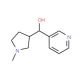 1-Methyl-3 (hydroxy- (3-pyridyl) methyl) Pyrrolidine (Mixture of Diastereomers) (CAS 887407-08-1) - chemical structure image