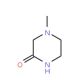 1-Methyl-3-oxopiperazine (CAS 34770-60-0) - chemical structure image