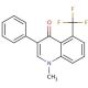 1-Methyl-3-phenyl-5-trifluoromehtyl-1H-quinolin-4-one - chemical structure image