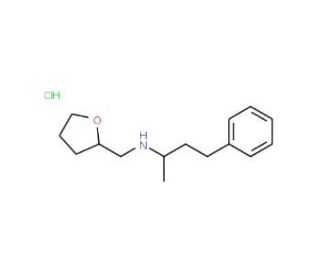 (1-Methyl-3-phenyl-propyl)-(tetrahydro-furan-2-ylmethyl)-amine hydrochloride - chemical structure image