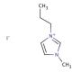 1-Methyl-3-propylimidazolium iodide (CAS 119171-18-5) - chemical structure image